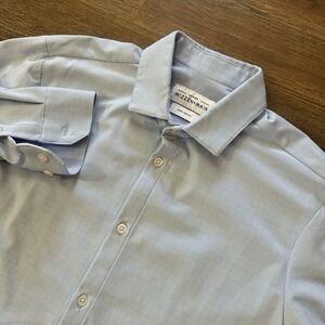 Mizzen + Main Leeward Collection Men's Button Up Shirt Sz L Trim